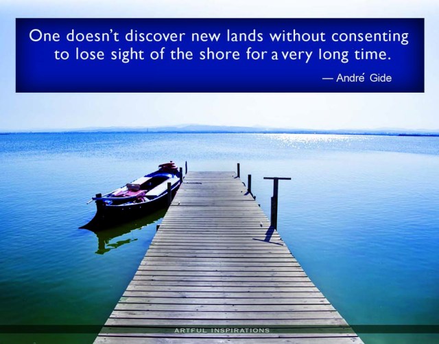 Leaving the Shores of the Familiar to Stretch Beyond Your Comfort Zone