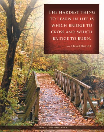 Cross It or Burn It?