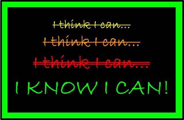 The Essence of Being C-O-N-F-I-D-E-N-T