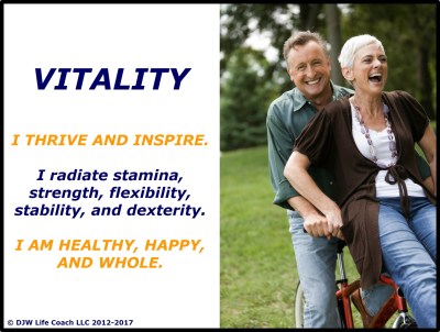 I thrive and inspire.